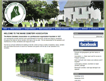 Tablet Screenshot of mainecemetery.org